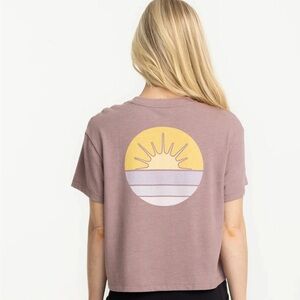 Free Fly Apparel Daybreak Tee, Fig, Small